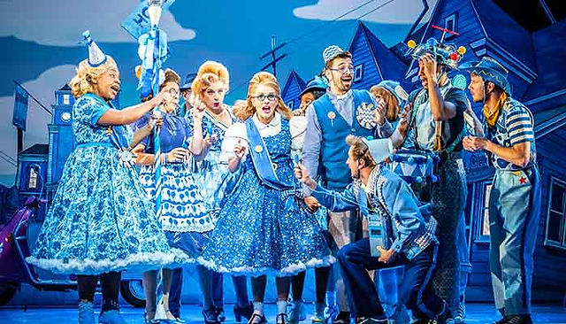 A scene from the London Palladium production of The Wizard of Oz