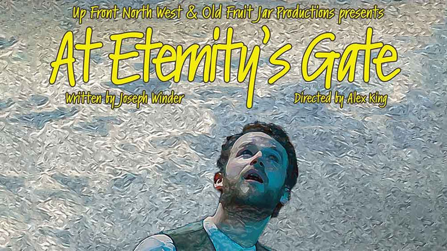 Poster for one-man show At Eternity's Gate