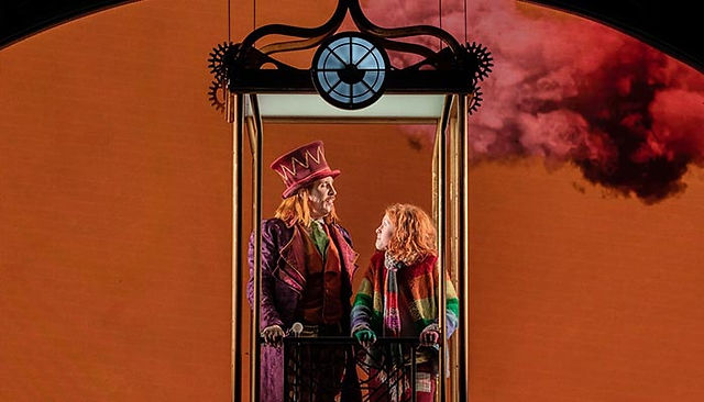A scene from the UK tour of Charlie and the Chocolate Factory