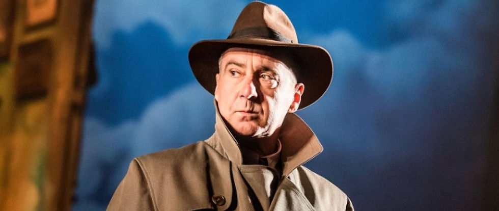 Liam Brennan as Inspector Goole in the 30th anniversary tour of An Inspector Calls