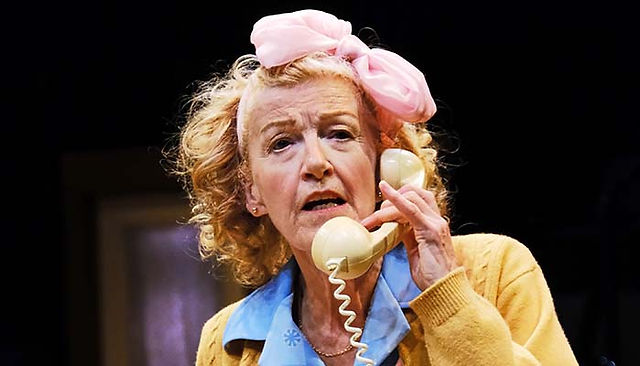 Susan Twist in Noises Off at the Stephen Joseph Theatre, Scarborough