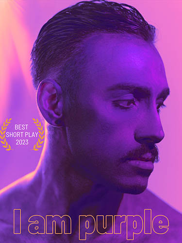 Poster for I Am Purple at Wirral Theatre Festival
