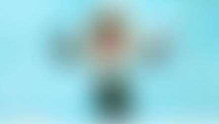 Performance artist Corinne in The Severed Wing, a performance streamed live from the artist's bed