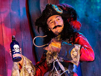 A scene from Peter Pan Goes Wrong