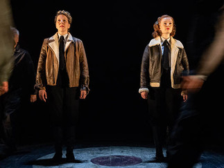 Katherine Senior and Hannah Morrison (r) in Spitfire Girls