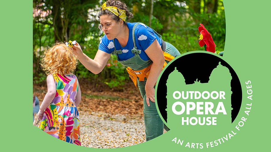 Poster for this summer's Buxton Opera House "Outdoor Opera House"