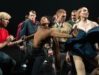 Rambert in (La)HORDE'S Hop(e)Storm. Pic: Hugh Glendinning