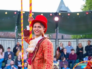 A scene from the Grosvenor Park Midsummer Night's Dream