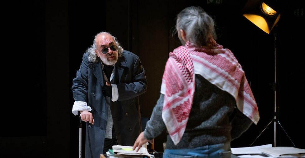 Joan Davies is deeply impressed by a simple, two-handed Syrian play that goes deep into the hunt for Nazi war criminal Alois Brunner