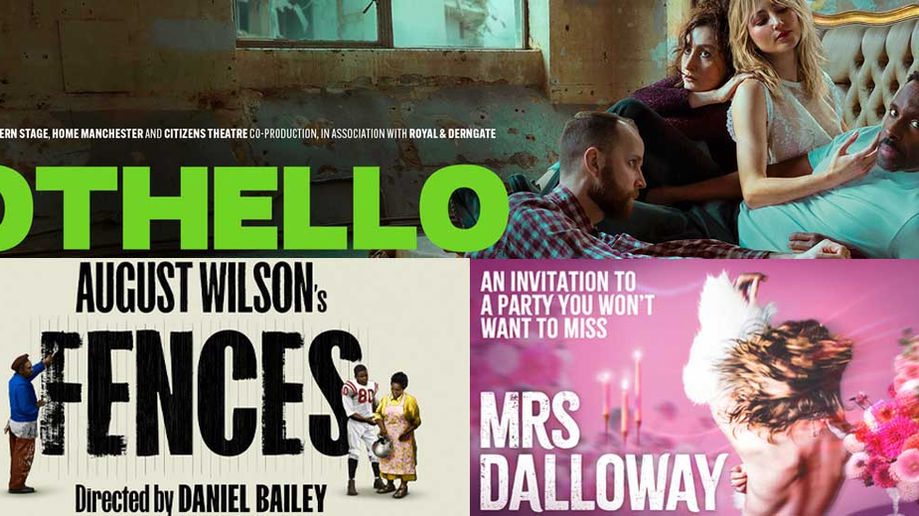 Posters for autumn season shows at HOME Manchester