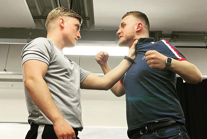Ross Thompson and Reece Hallam in Me & Thee
