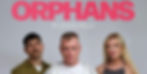 The cast of Orphans: l-r Ryan Clayton, John O'Neill and Hollie-Jay Bowes