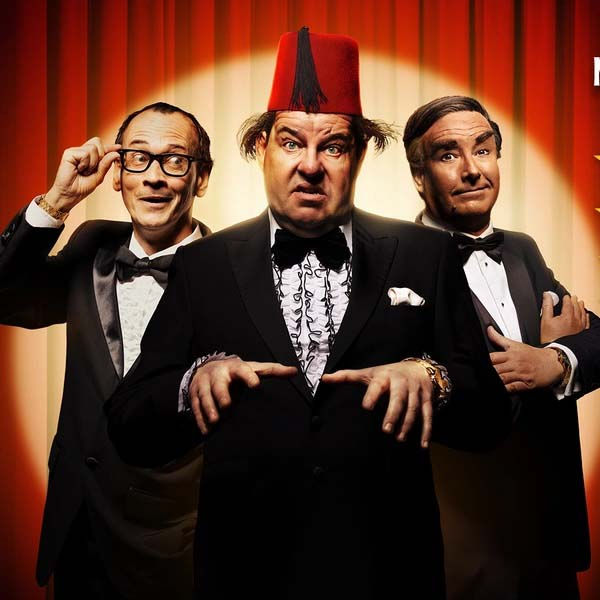 Trio of actors in The Last Laugh
