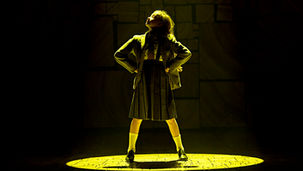 Matilda: brave, resourceful, hated by Trunchbull. All pics: Manuel Harlan