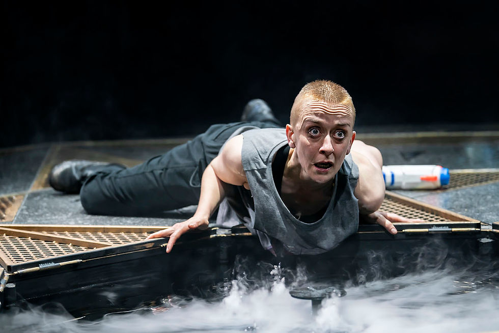 Macbeth (Lucy Ellinson) in The Royal Exchange's Macbeth. All pics: Johan Persson
