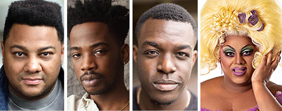 Spot Lady Bracknell... Daniel Jacob, Abiola Owokoniran, Justice-Ritchie and Vinegar Strokes