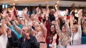 Storyhouse Elders - and not quite so elder - in action. Pic: Mark McNulty 