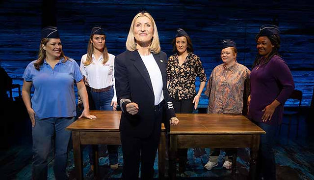 A scene from Come From Away at The Lowry, Salford