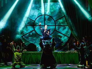 Nothing good happens when Nightshade ( Miriam O'Brien) sings in Beauty and the Beast at Chester