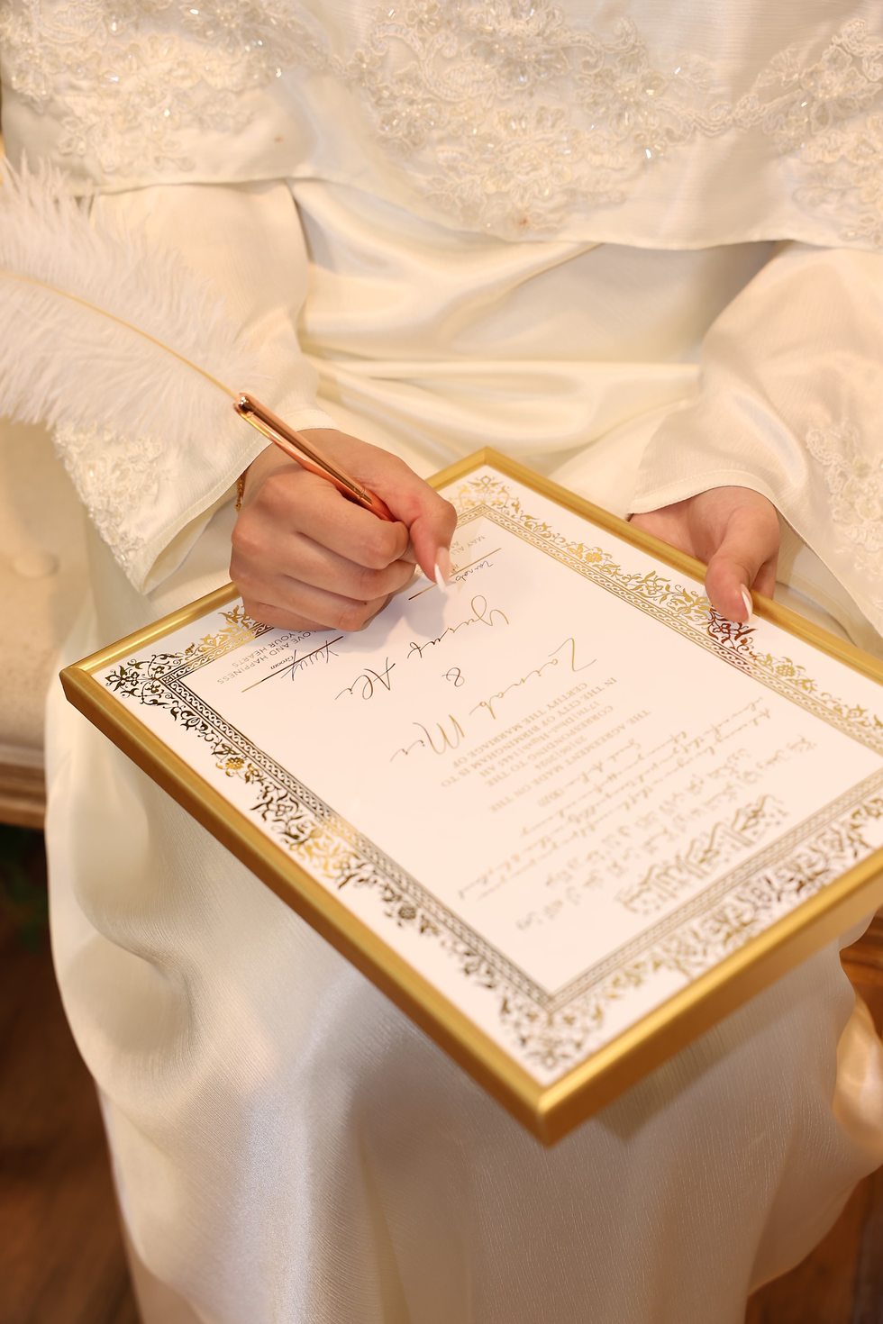 Miniaturebillede: Nora Nikah Certificate