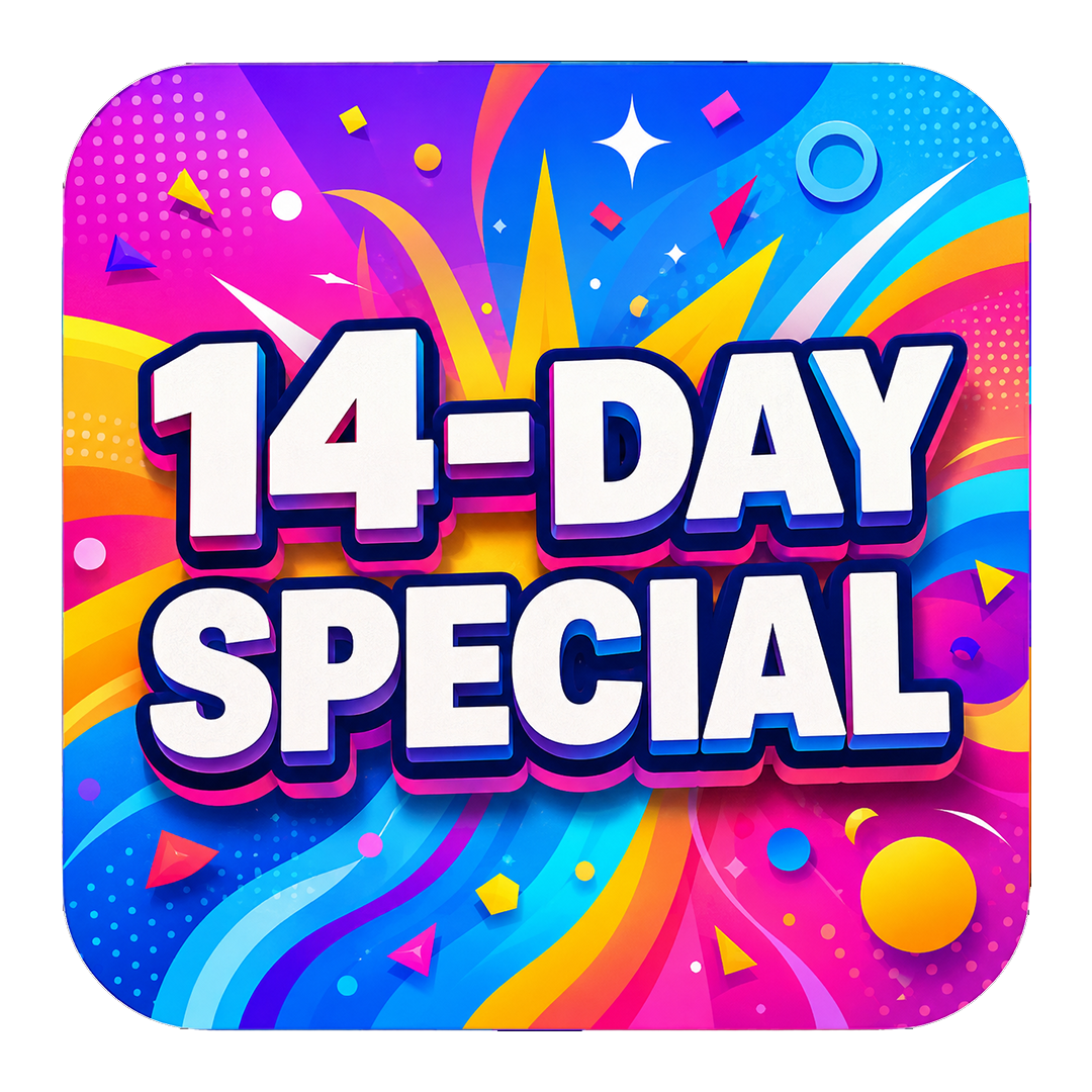 14-Day Camp Special artwork for Cool Running’s Week and Michael Jackson Week