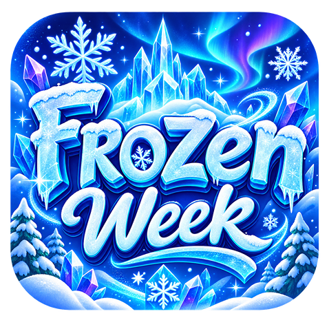 Frozen Week camp theme artwork