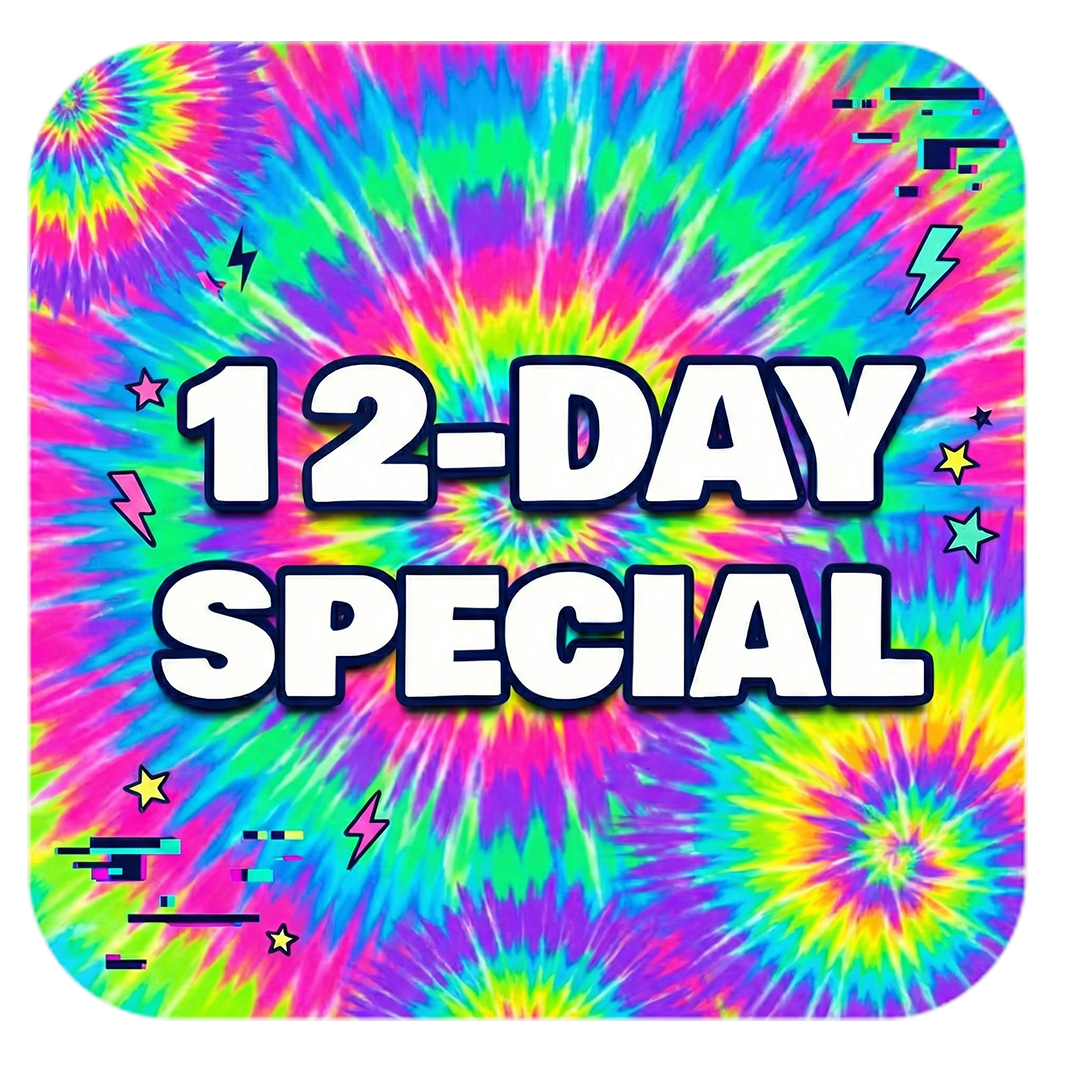 12-Day Camp Special artwork for Formula One Week and Roblox Week