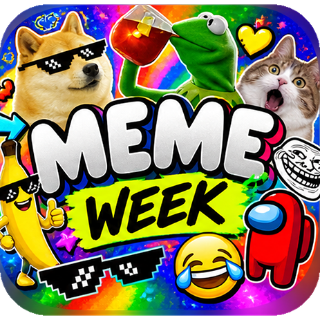 Meme Week camp theme artwork