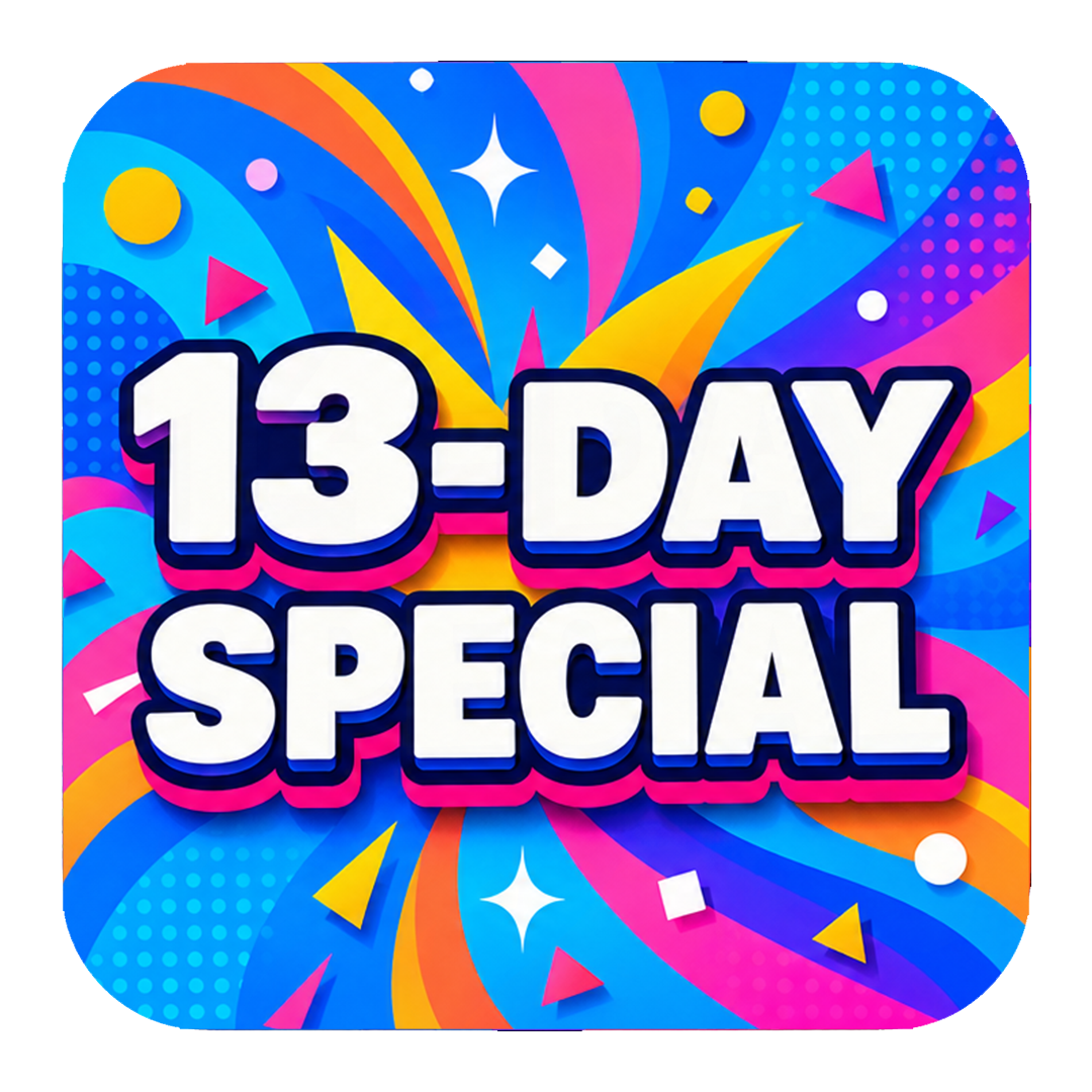 14-Day Camp Special artwork for Just Dance Week and Meme Week
