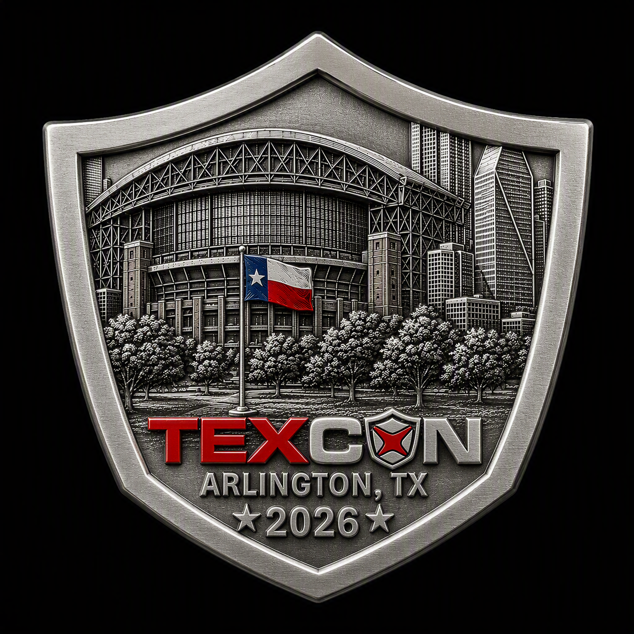 Official 2026 TEXCON Challenge Coin (Pre-Order)