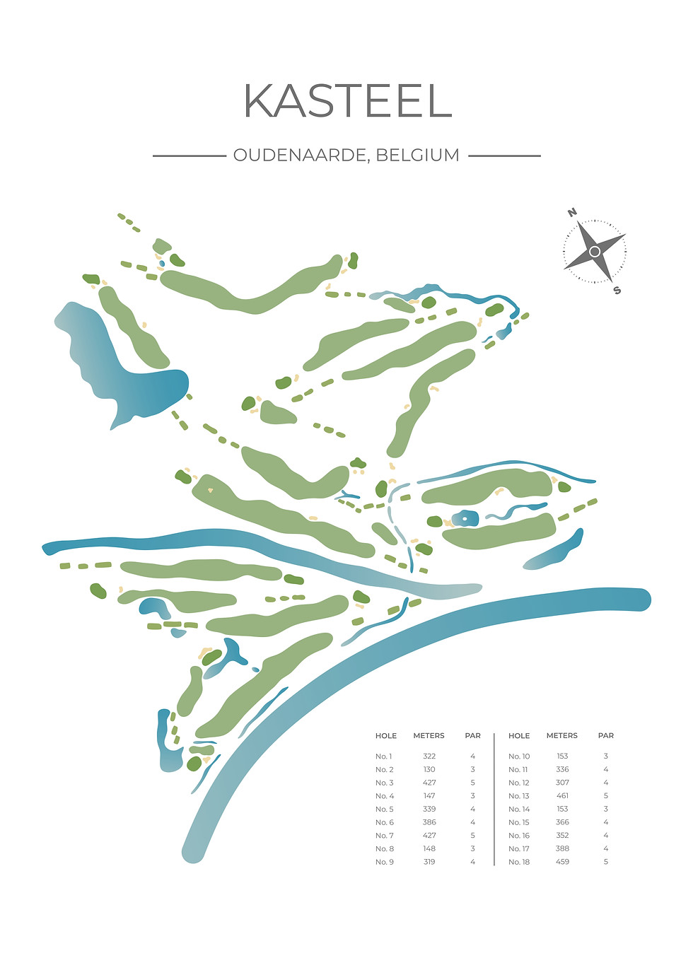 Thumbnail: Kasteel Golf Oudenaarde