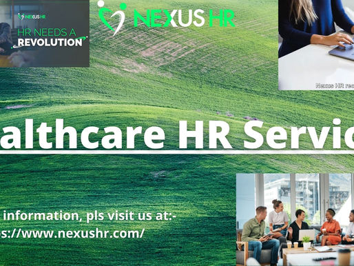Make a difference with our healthcare HR services and improve the workflow of your healthcare