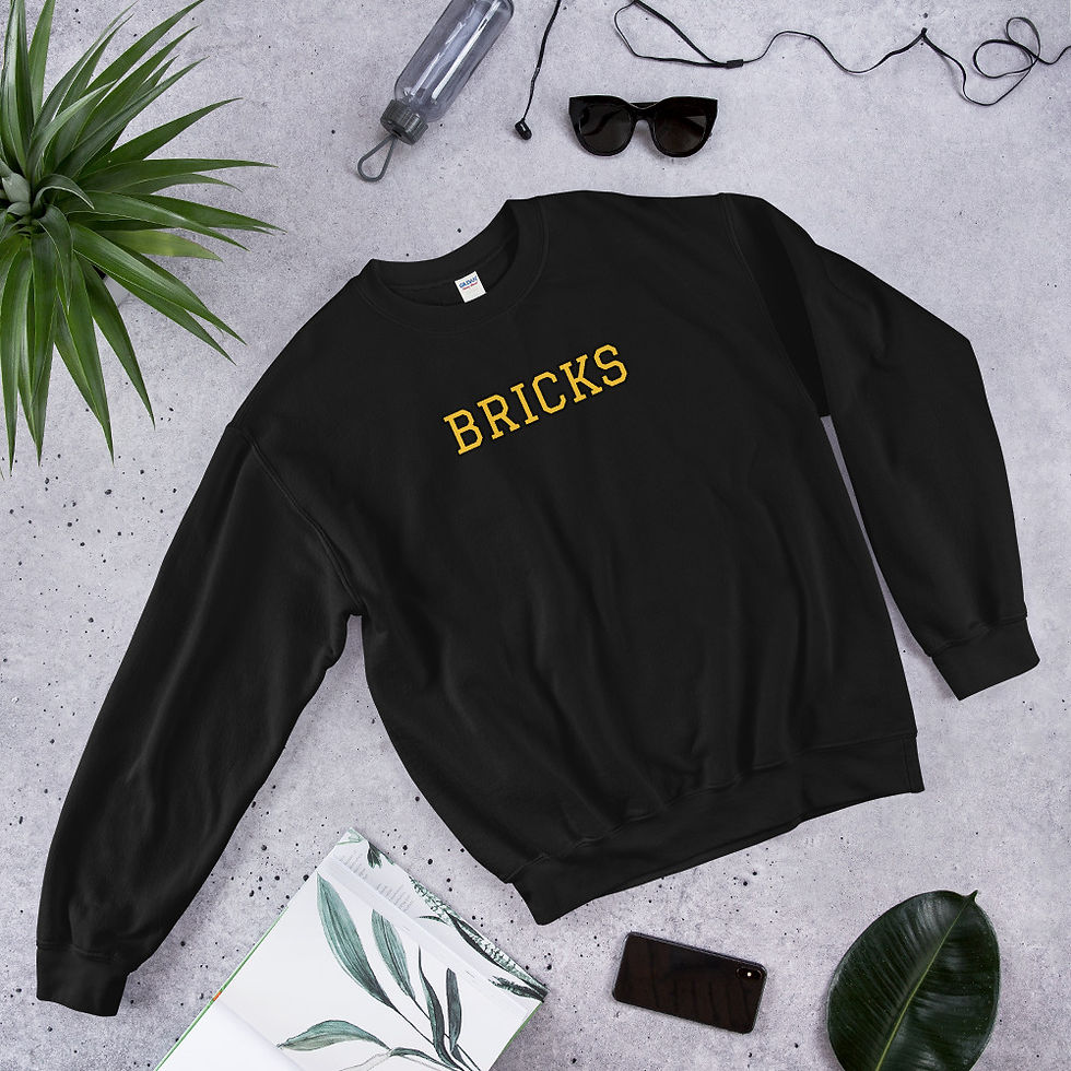 Thumbnail: BRICKS Spell Out Unisex Sweatshirt