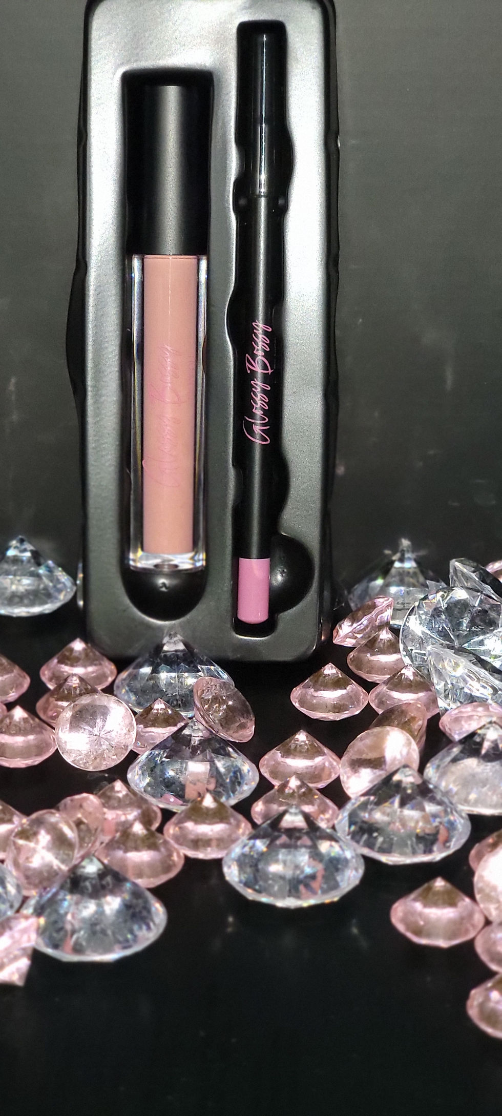Thumbnail: Glossy Bossy by Nicole Nude Matte Liquid Lipstick and Liner Kit – Perfectly Defined Lips