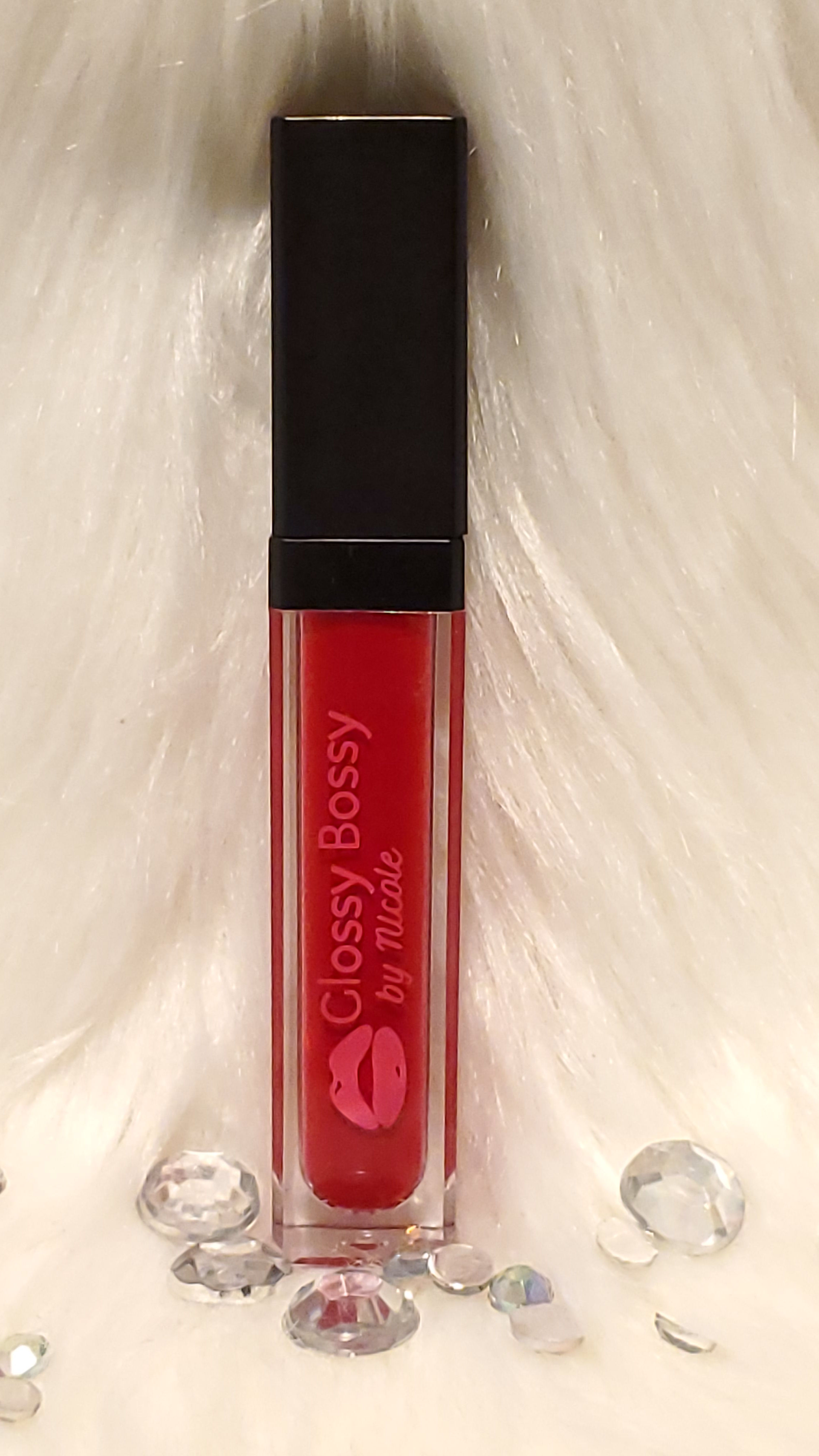 Glossy Bossy by Nicole Fire Red Matte Lipstick – Bold, Long-Lasting Red Matte Finish