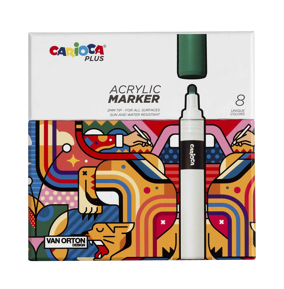 Miniatura: Carioca Plus Acrylic Marker