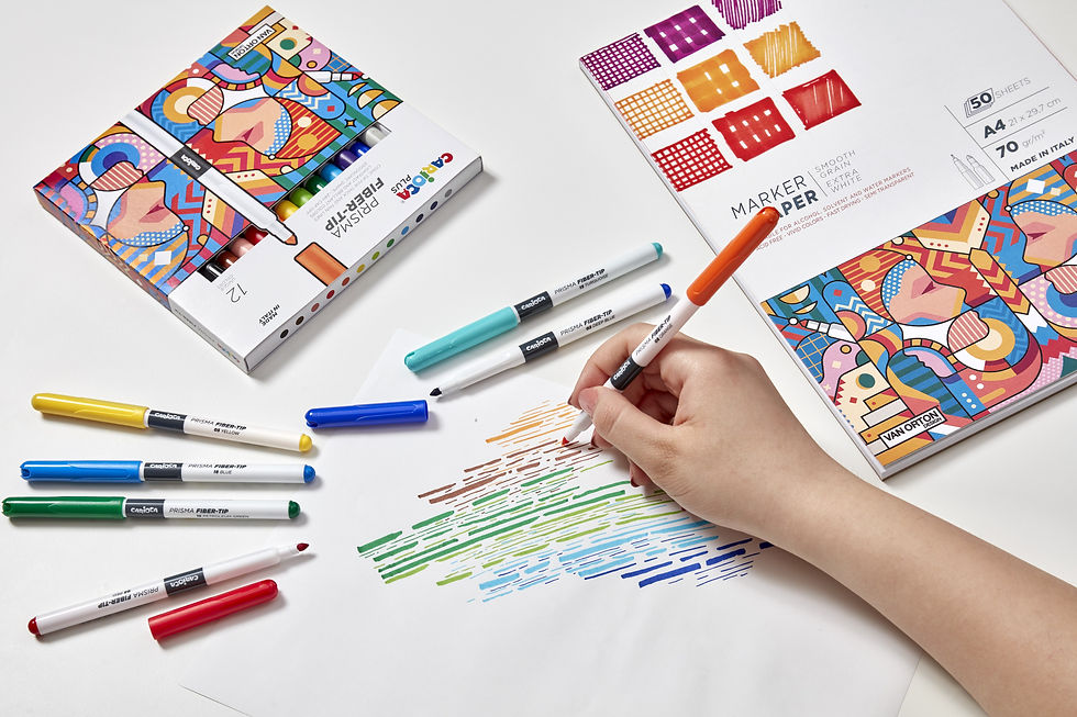 Miniatura: Carioca Plus PRISMA - FIBER TIP