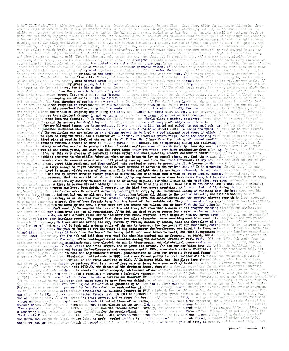 Thumbnail: Typewritten Portraits framed prints