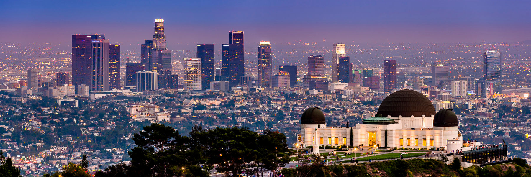Los Angeles landscape photography print.