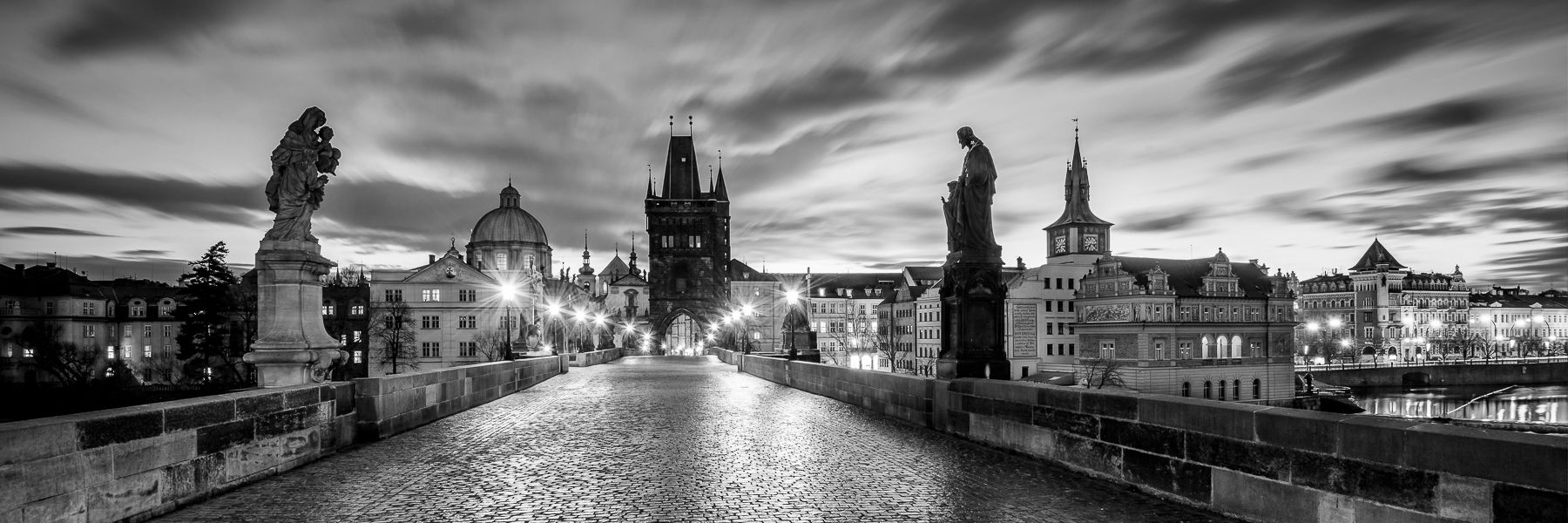 Charles Bridge Prague fine art photography print and wall art.