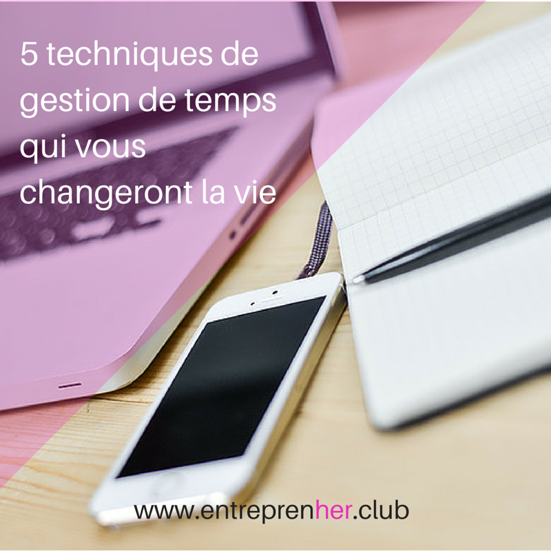Gestion du temps entrepreneur