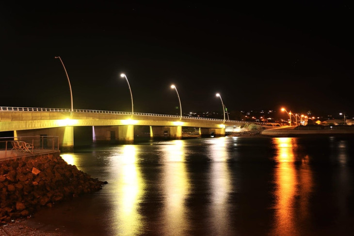 The Ulverstone Bridge, Tasmania