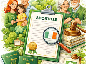 Irish Citizenship through Parents or Grandparents? 🍀Mobile Apostille Services in Pierce, Kitsap & King Counties by Karen Louise Tollefson, Sound Signings helps streamline the process! 🇮🇪