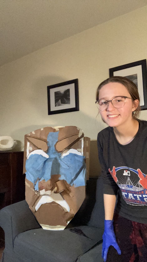 Cardboard and Paper Mache