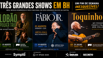 Shows em BH: Toquinho, Fábio Jr. e Lobão agitam o fim de semana na capital