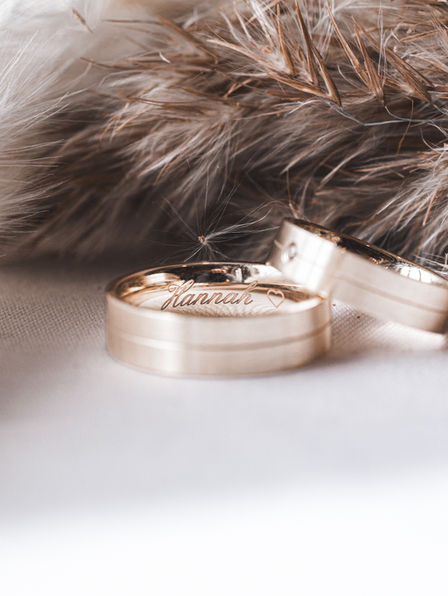 Hochzeitsringe kreativ