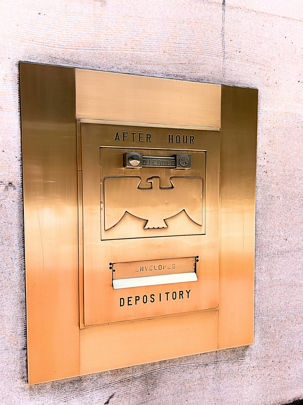 Chase Exterior Mail Depository