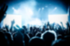 Cheering Crowd at Concert