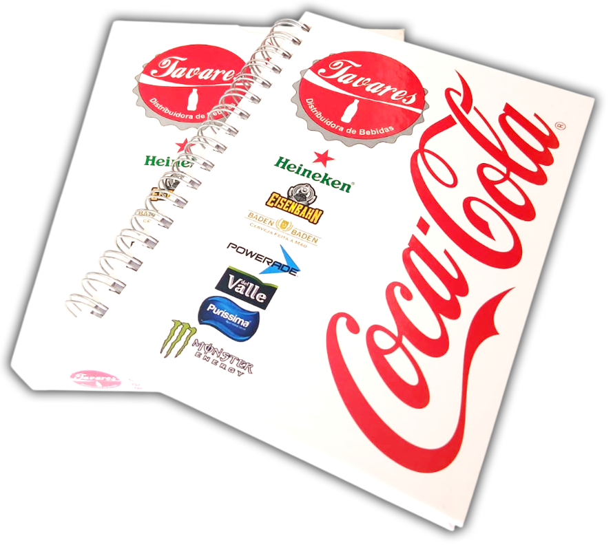 Miniatura: Agenda com caixa abertura simples