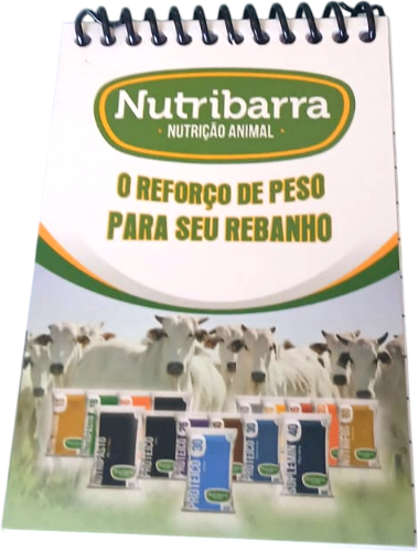 Caderneta com Espiral